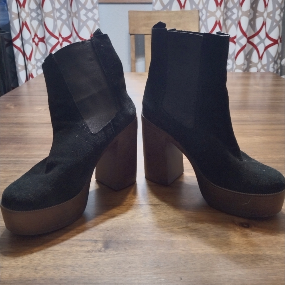 Top Shop Chelsea style ankle boots sz 39